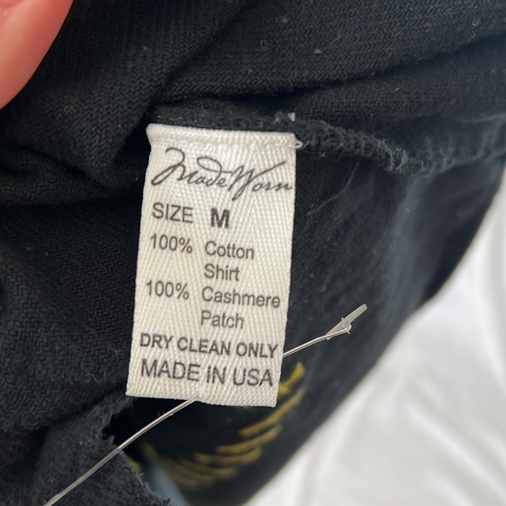 Madeworn Nirvana Patch Shirt Jacket - M - Picture 9 of 13